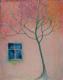 Fenster und Baum - Tatiana Likhanova - Acryl auf Leinwand - Hoffnung - Expressionismus
