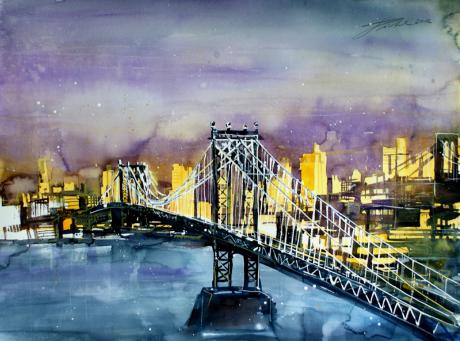 NY. Manhattan Bridge - Johann Pickl - Array auf Array - Array - Array NY. Manhattan Bridge - Johann Pickl - Array auf Array - Array - Array
