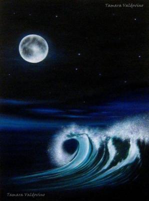 The ocean and the Moon - Tamara Valdovino - Array auf Array - Array - Array The ocean and the Moon - Tamara Valdovino - Array auf Array - Array - Array