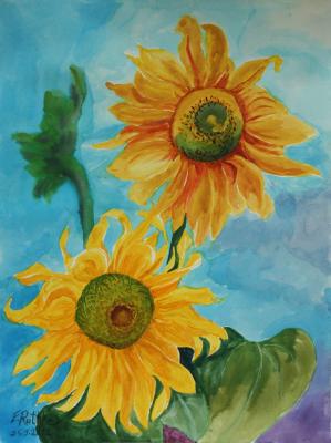 Sonnenblumen - Egon Rathke - Array auf  - Array - 