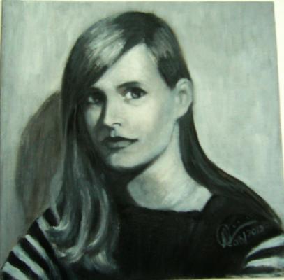 face black and white - Monika Ciesielski - Array auf Array - Array - Array