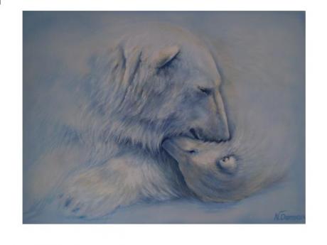 Die Mutter und der kleine Bär - Nikolay Damyanov - Array auf - Array - Array Die Mutter und der kleine Bär - Nikolay Damyanov - Array auf - Array - Array