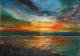 Abendrot - peter paint - Acryl auf Leinwand - Meer-Abend-Sonnenuntergang - Expressionismus
