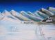 WINTERLANDSCHAFT - Boo D - Acryl auf Leinwand - Berge-Eis-Winter - Naturalismus