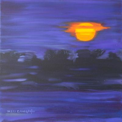 Sonnenuntergang in Afrika - Claudia Lüthi - Array auf Array - Array - Array