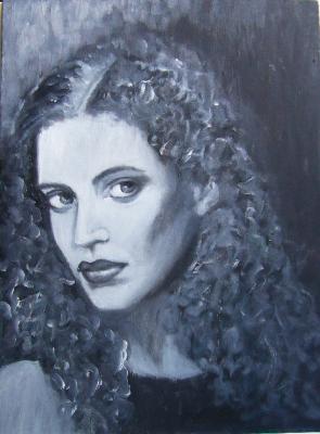 Gesicht in schwarz weiß - Monika Ciesielski - Array auf Array - Array - Array