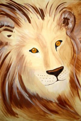 Der Löwe lebt in der Savanne ... - Andrea Maria Toscano - Array auf Array - Array - Array