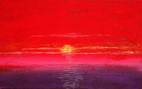 Sonne scheint rot und drückend - Andrea Maria Toscano - Array auf Array - Array - Array