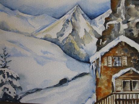 Winterhütte 2 - Helen Lang - Array auf Array - Array - 