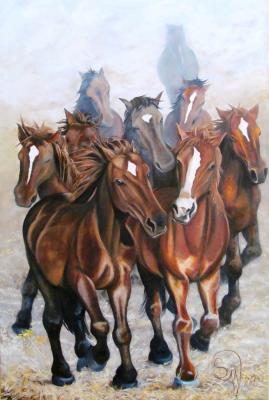 Wild Horses - Simone Wilhelms - Array auf Array - Array - 