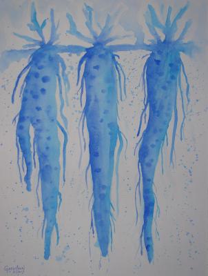 blue carrots II - Christiane Gathmann - Array auf Array - Array - 