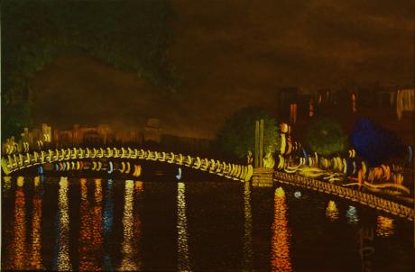Lights on the Liffey /Dublin - Kristinko Blazun - Array auf Array - - Lights on the Liffey /Dublin - Kristinko Blazun - Array auf Array - -