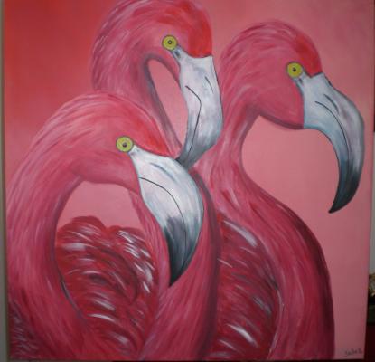 Flamingo - Seda Sevim Akgül - Array auf Array - Array - Array