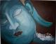 Buddha in blau - Seda Sevim AkgÃ¼l - Acryl auf Leinwand - Portrait - GegenstÃ¤ndlich