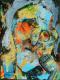 ---Ergrauter SÃ¤nger - Karl-Heinz Schicht - Acryl auf Leinwand - Portrait-Stimmungen - Expressionismus