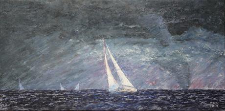Regatta im Sturm - Alexander Majer - Array auf Array - Array - Array Regatta im Sturm - Alexander Majer - Array auf Array - Array - Array