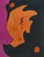 Portrait abstrakt orange - Gabi Gigi Adelung -  auf  - Abstrakt-Gesichter - 