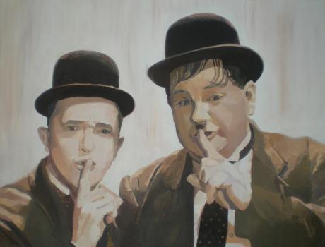 PORTRÄT STAN LAUREL & OLIVER HARDY - wanda spirit - Array auf Array - Array - Array PORTRÄT STAN LAUREL & OLIVER HARDY - wanda spirit - Array auf Array - Array - Array