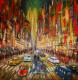 City-lights 2 - Ulrike SallÃ³s-Sohns - Acryl auf Leinwand - Abstrakt - 