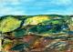 Landschaft Provence - Wolfgang Stocker - Ãl auf Leinwand - Landschaft - Expressionismus-Impressionismus