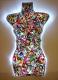 Torso V--- - Annemarie Winkler - -Acryl auf Hartfaser-Leinwand - Abstrakt - 