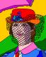 Schirm, Hut und Schleier - SUSANNE eva maria FISCHBACH - DigitaleKunst auf  - Abstrakt-Portrait - 