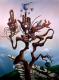 Baum der GebÃ¤rden - Peter Willi Wall - Acryl auf Leinwand - Fantastisch-Mystik-Sonstiges-GefÃ¼hle - Surrealismus-Symbolismus