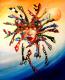 Traum des Optimisten - Peter Willi Wall - Acryl auf Leinwand - Fantastisch-Menschen-Mystik-GefÃ¼hle - Surrealismus-Symbolismus