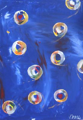 Bubbles 4 - Inken Stampa - Array auf Array - - Bubbles 4 - Inken Stampa - Array auf Array - -