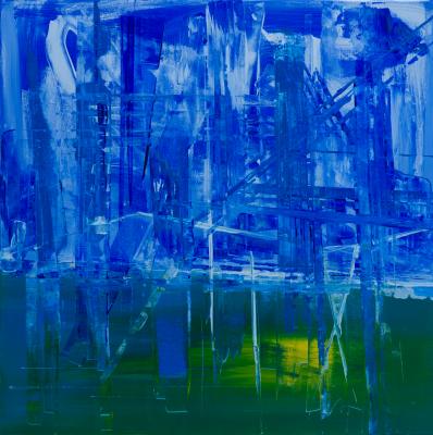 City in blue-green, City-Serie - wolfgang mayer - Array auf - Array - Array City in blue-green, City-Serie - wolfgang mayer - Array auf - Array - Array