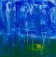 City in blue-green, City-Serie - wolfgang mayer - Mischtechnik auf  - Abstrakt - Abstrakt