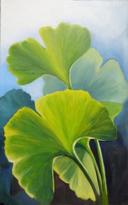 Ginkgo grün - ingrid wenz-gahler - Array auf  - Array - 