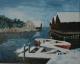 Winter am See - Mechthild Aschermann - Acryl auf Leinwand - Landschaft-Winter-See - Impressionismus