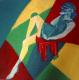 Bunte Sitzgelegenheit Bunte Sitzgelegenheit