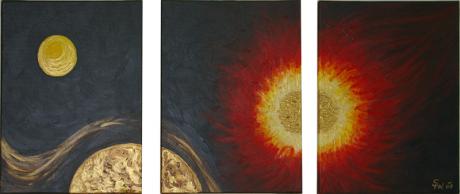Das Universum (3 Bilder) - Petra Nageler - Array auf Array - Array - Array