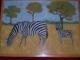 Zebra mit Jungem Zebra mit Jungem