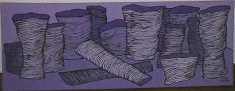 Purple Rocks - Annegret Sigrid Gick - Array auf Array - Array - Array Purple Rocks - Annegret Sigrid Gick - Array auf Array - Array - Array
