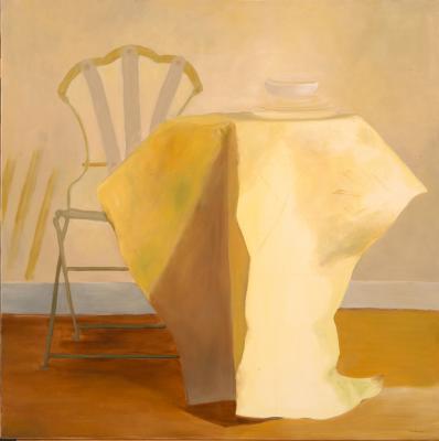 Yellow pedestal table - krzis-lorent frederique - Array auf Array - Array - Array Yellow pedestal table - krzis-lorent frederique - Array auf Array - Array - Array