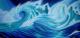 splash - martin l - Acryl auf Leichtstoffplatte - Meer-StÃ¤rke - Realismus