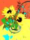 Girassol - FlÃ¡vio do Nascimento - Zeichnung-DigitaleKunst auf  - Sonnenblumen - 