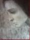 Nimue - Angela Ose - Kreide auf Papier - Frauen-Gesichter - GegenstÃ¤ndlich
