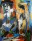 ---Amazonen - Karl-Heinz Schicht - Acryl auf Leinwand - Menschen - Expressionismus