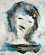 ---Lady Winter - Karl-Heinz Schicht - Acryl auf Leinwand - Menschen - Expressionismus