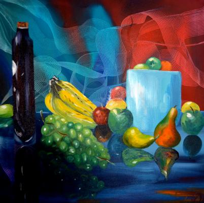 Stillleben mit Flasche - wolfgang mayer - Array auf - Array - Stillleben mit Flasche - wolfgang mayer - Array auf - Array -