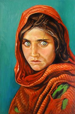 Afghan Girl - Nazarii Kutseryb - Array auf Array - Array - Afghan Girl - Nazarii Kutseryb - Array auf Array - Array -