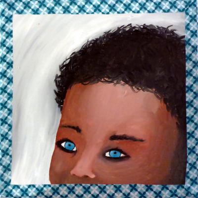 Kind mit blauen Augen - S. Blankenagel - Array auf  - Array - 