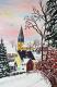 StÃ¼tzerbach im Winter - Karina Birke - Acryl auf Leinwand - Schnee - 