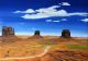Monument Valley - Claudia LÃ¼thi - Ãl auf Leinwand - Wildtiere-WÃ¼ste - GegenstÃ¤ndlich-Impressionismus-Realismus