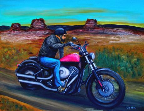 Harley Davidson Ausflug im Monument Valley - Wolfgang Hörsgen -  auf Array - Array - 