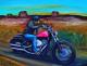 Harley Davidson Ausflug im Monument Valley - Wolfgang HÃ¶rsgen -  auf Leinwand - Sonstiges - 